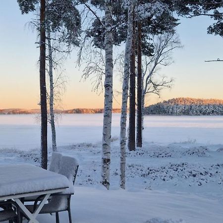 Lakeside Log Cabin Fraemby Udde فالون المظهر الخارجي الصورة