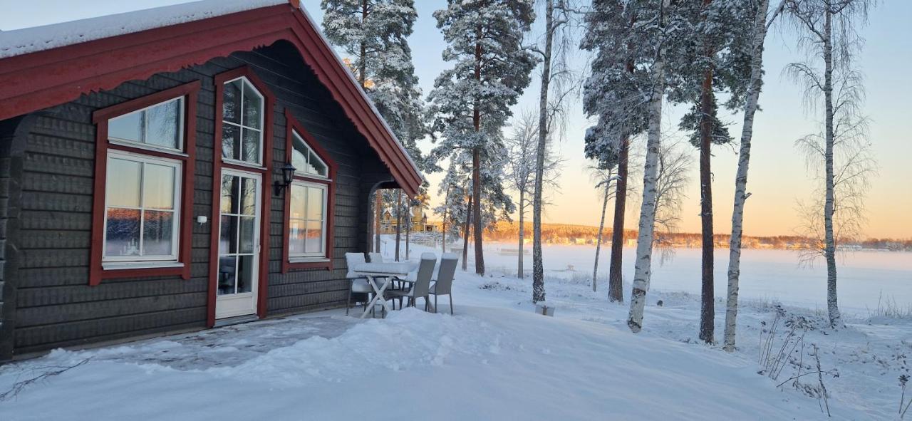 Lakeside Log Cabin Fraemby Udde فالون المظهر الخارجي الصورة
